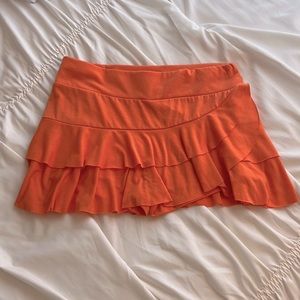 tiered skort
